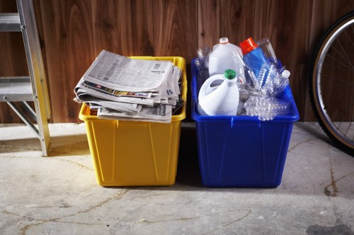 Notting Hill waste clearance team at work