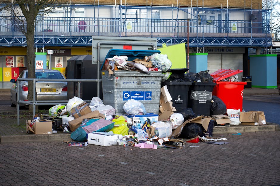 Notting Hill Gate same day rubbish collection near the station